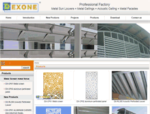 Tablet Screenshot of dexone.cn